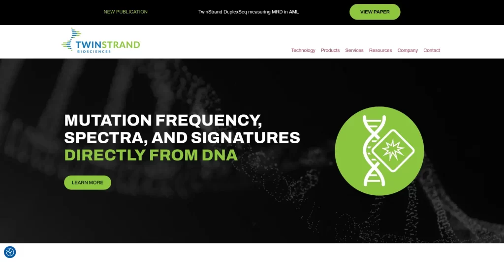 TwinStrand Biosciences web development