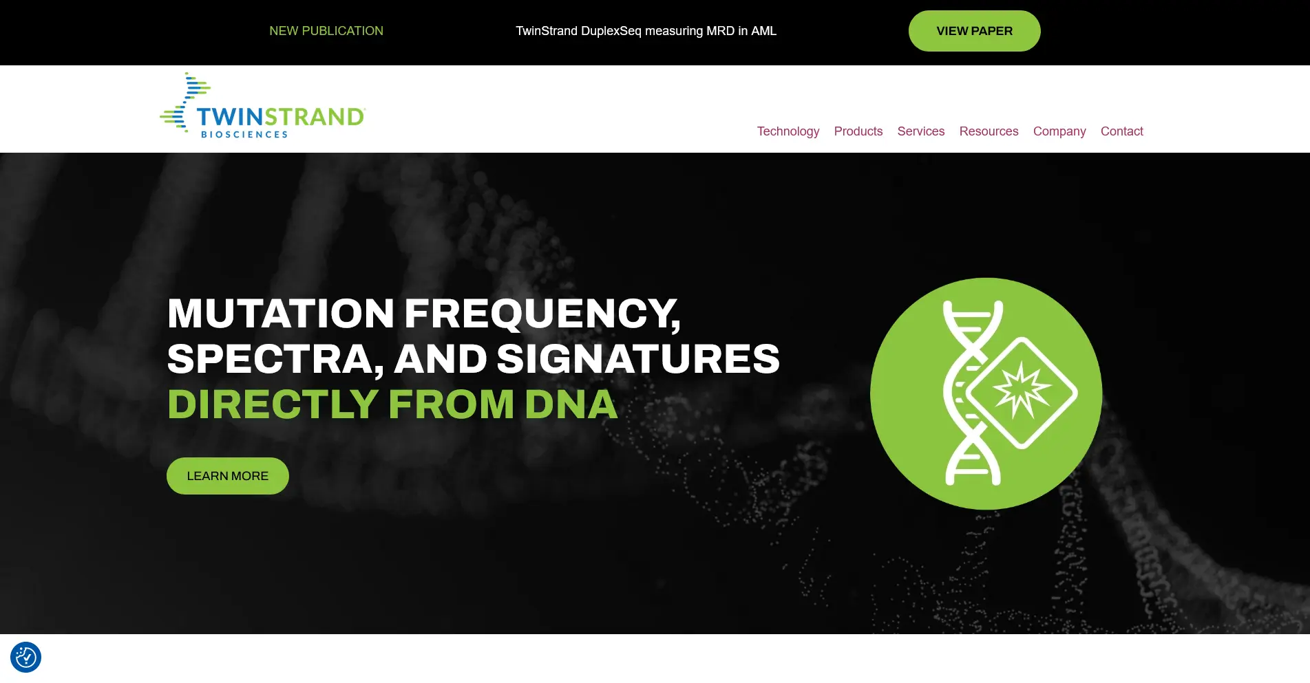 TwinStrand Biosciences web development